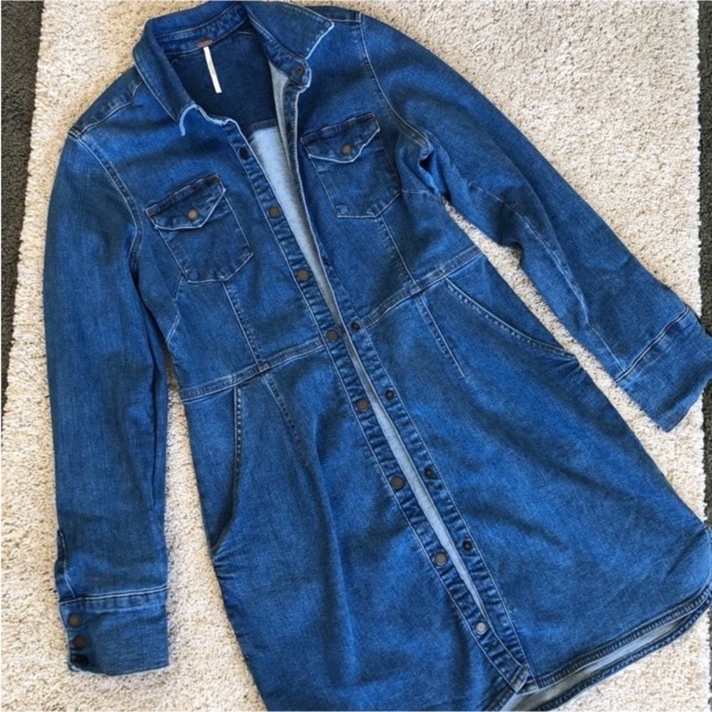 Free people Denim dress